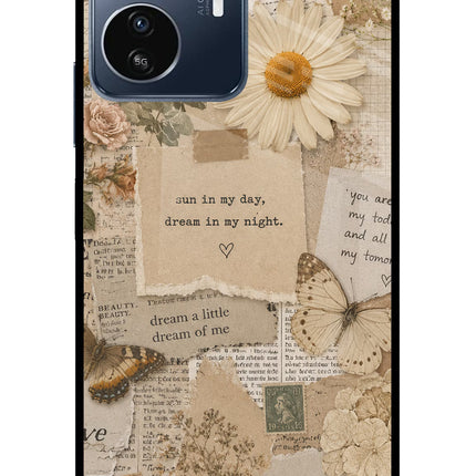 Vintage case IQOO Z6 Lite 5G Glass Case