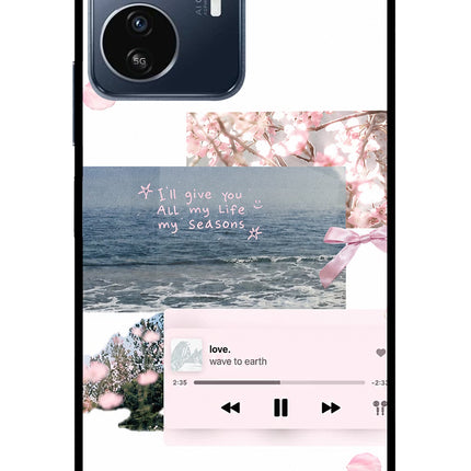 Wave to earth IQOO Z6 Lite 5G Glass Case