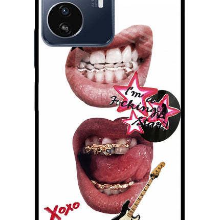 Rockstar IQOO Z6 Lite 5G Glass Case