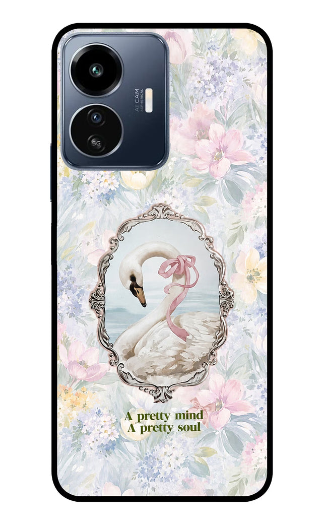 Pretty Mind Pretty Soul IQOO Z6 Lite 5G Glass Case