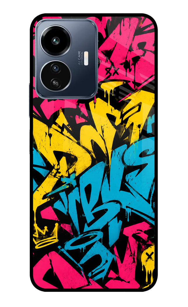 Graffiti Vibe IQOO Z6 Lite 5G Glass Case