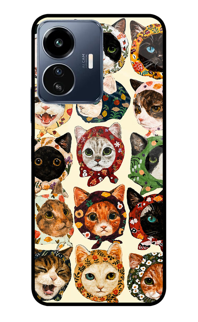 Cool Cat IQOO Z6 Lite 5G Glass Case