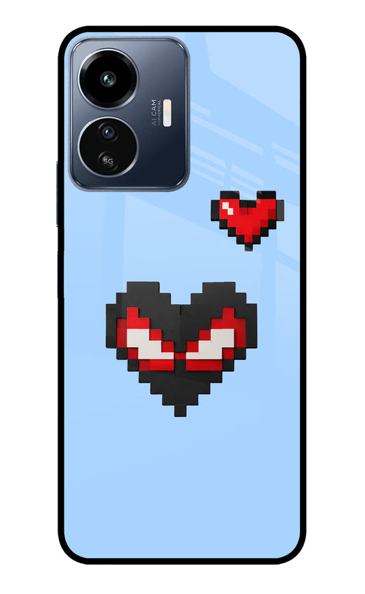 Peter Heart IQOO Z6 Lite 5G Glass Case