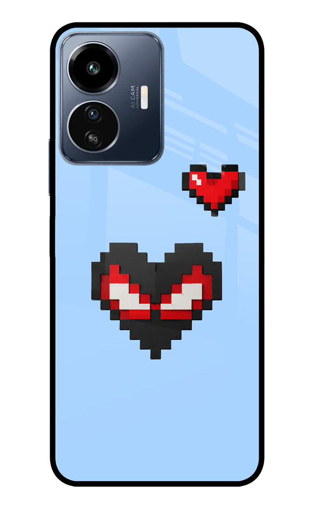 Peter Heart IQOO Z6 Lite 5G Glass Case