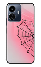 Pink Web IQOO Z6 Lite 5G Glass Case