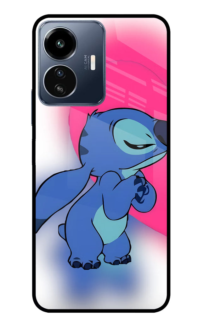 Stitch Hug IQOO Z6 Lite 5G Glass Case