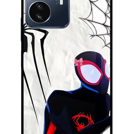 Miles Verse IQOO Z6 Lite 5G Glass Case Back Cover by Casekaro