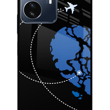 Love Orbit IQOO Z6 Lite 5G Glass Case Back Cover by Casekaro