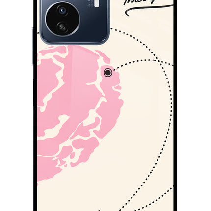 Miss Orbit IQOO Z6 Lite 5G Glass Case Back Cover by Casekaro