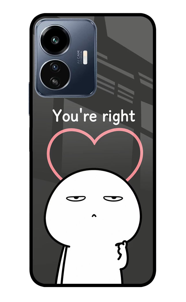 You're Right IQOO Z6 Lite 5G Glass Case