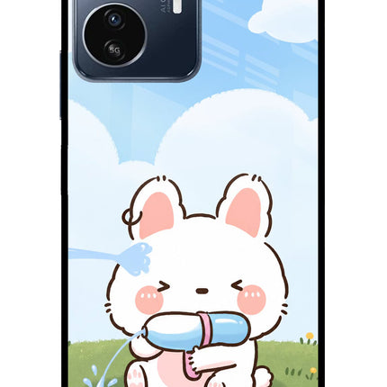 Bunny Treat IQOO Z6 Lite 5G Glass Case