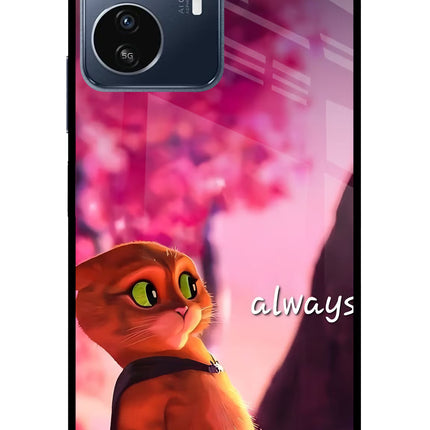 Always Cat IQOO Z6 Lite 5G Glass Case