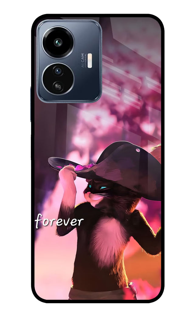 Forever Cat IQOO Z6 Lite 5G Glass Case