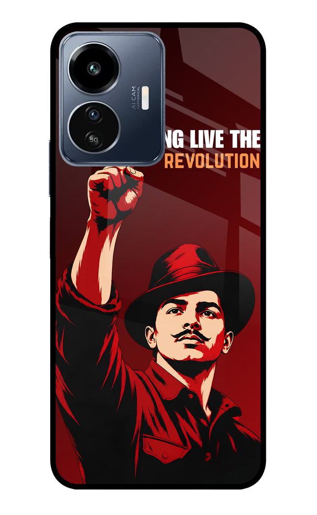 Bhagat Singh Revolution IQOO Z6 Lite 5G Glass Case