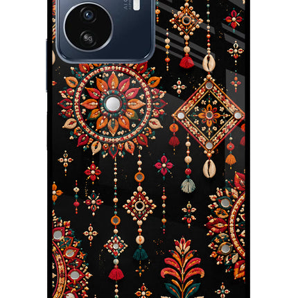 Boho Noir IQOO Z6 Lite 5G Glass Case