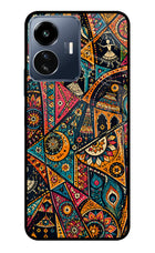 Folk Print IQOO Z6 Lite 5G Glass Case