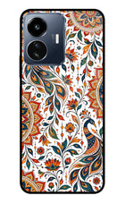White Mayura IQOO Z6 Lite 5G Glass Case
