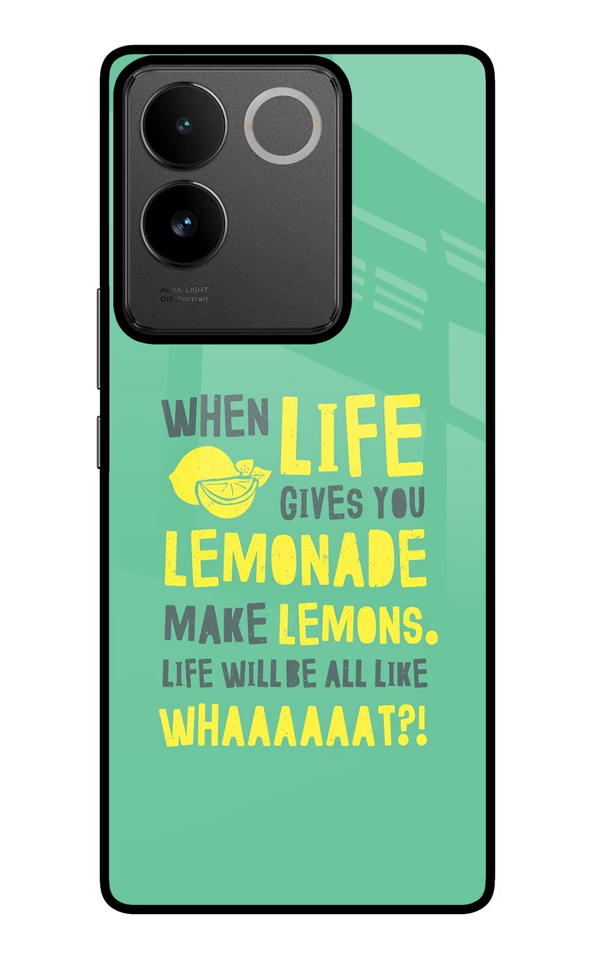 Quote IQOO Z7 Pro 5G Glass Case Back Cover by Casekaro