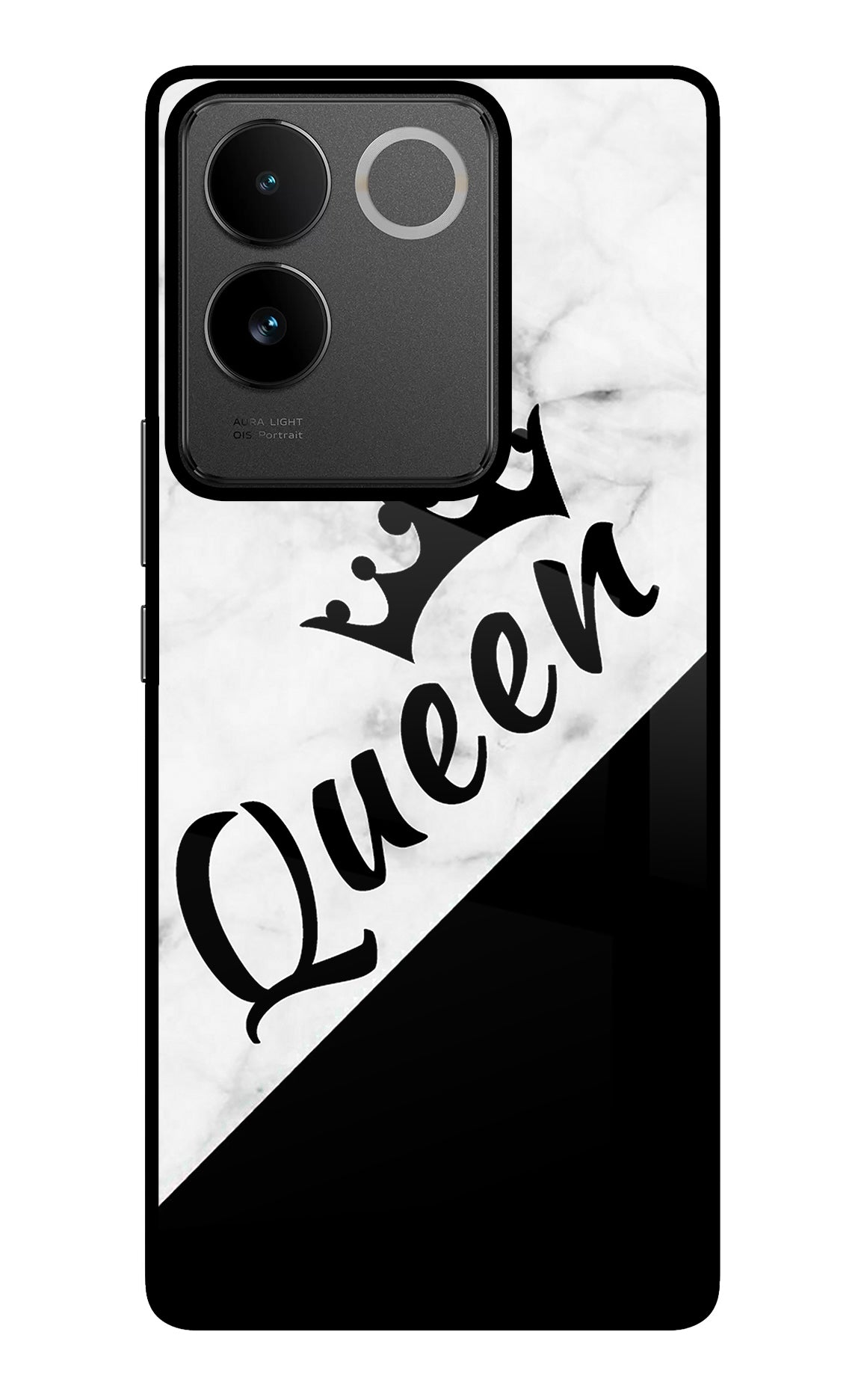 Queen IQOO Z7 Pro 5G Glass Case