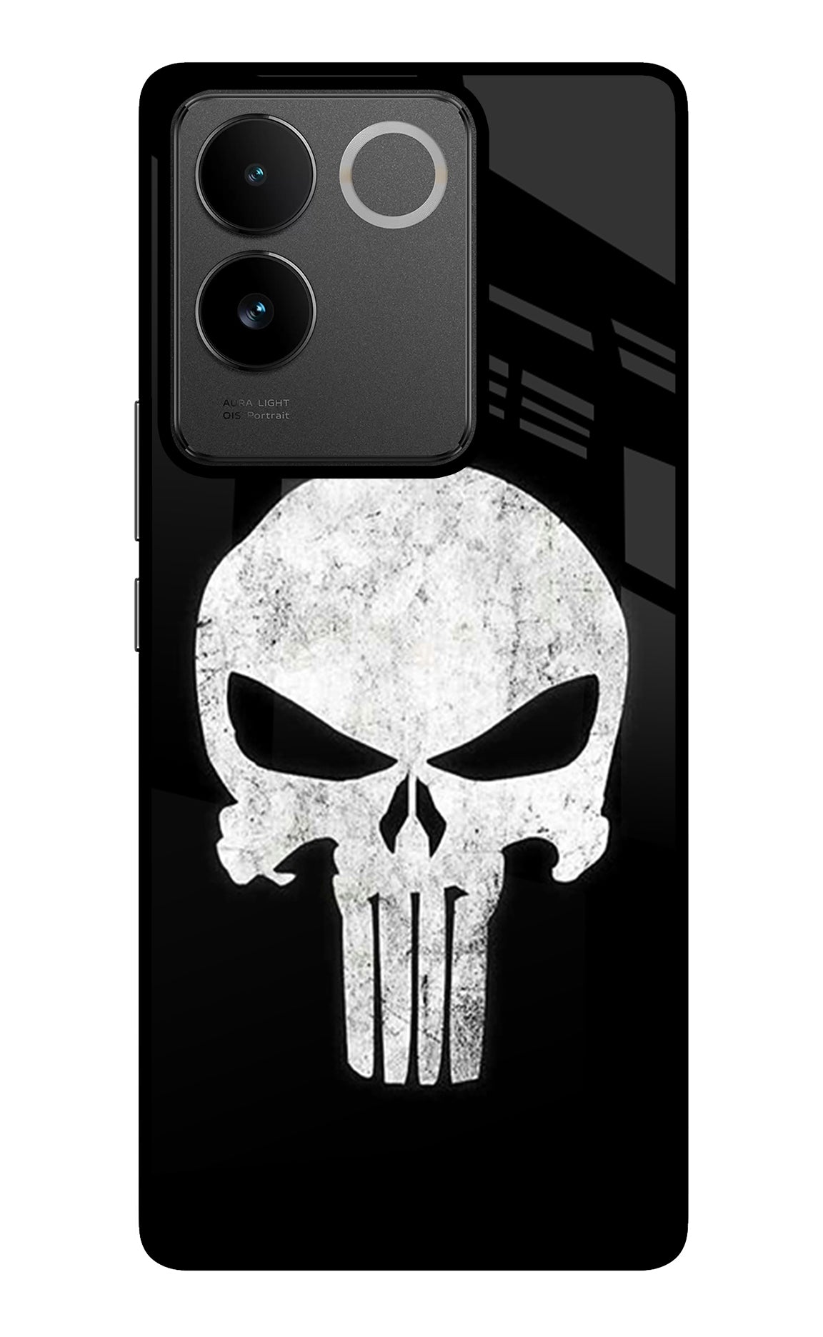 Punisher Skull IQOO Z7 Pro 5G Glass Case