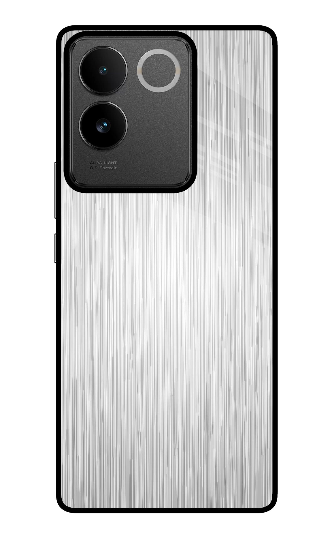 Wooden Grey Texture IQOO Z7 Pro 5G Back Cover