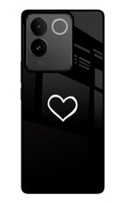 Heart IQOO Z7 Pro 5G Glass Case