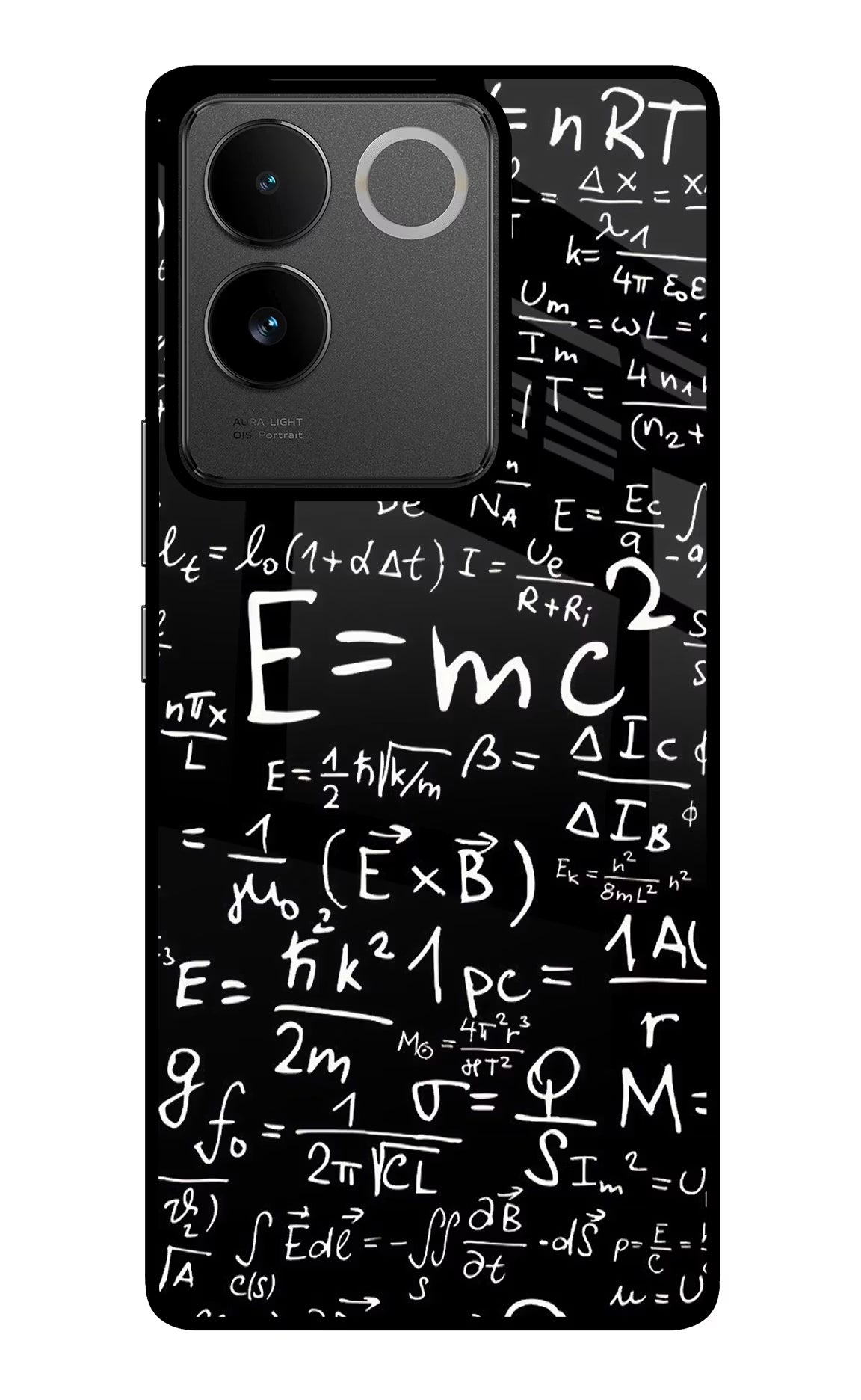 Physics Formula IQOO Z7 Pro 5G Glass Case Back Cover by Casekaro