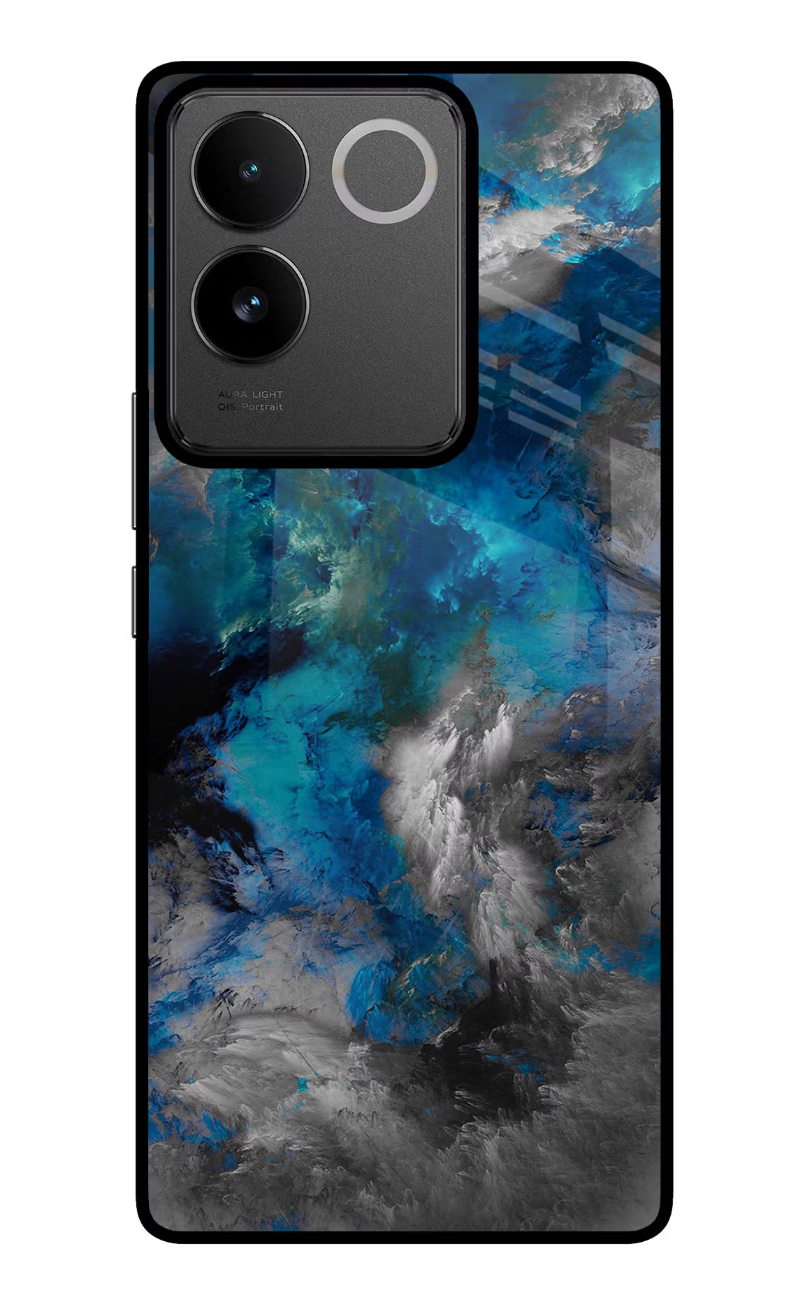 Artwork IQOO Z7 Pro 5G Glass Case Back Cover by Casekaro