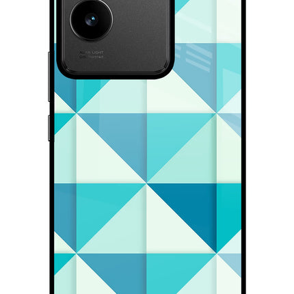 Abstract IQOO Z7 Pro 5G Glass Case Back Cover by Casekaro