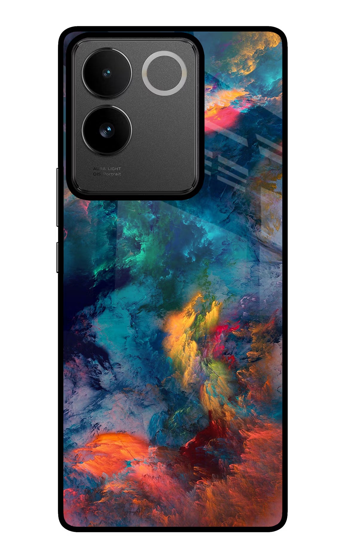 Artwork Paint IQOO Z7 Pro 5G Glass Case Back Cover by Casekaro
