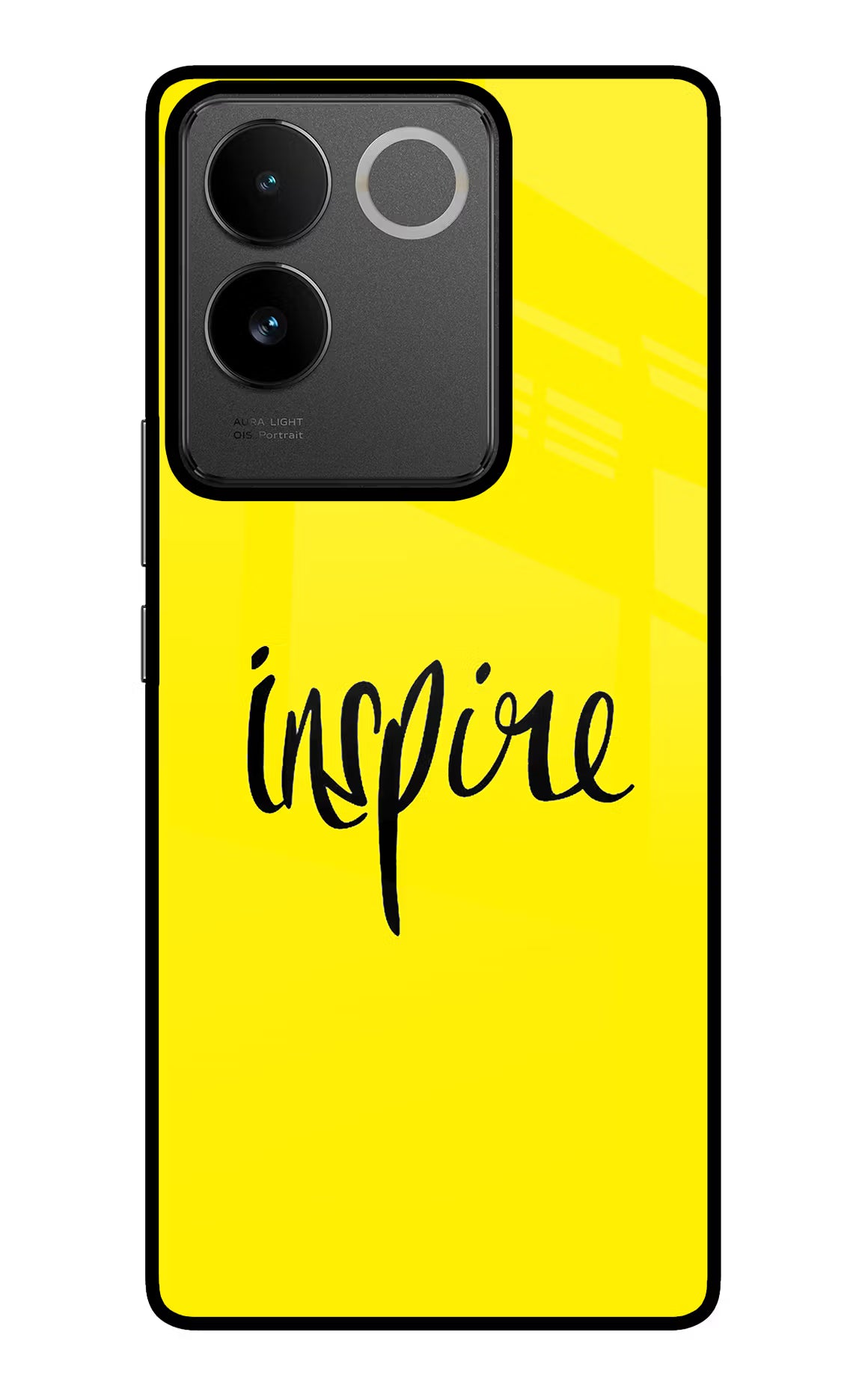 Inspire IQOO Z7 Pro 5G Glass Case Back Cover by Casekaro