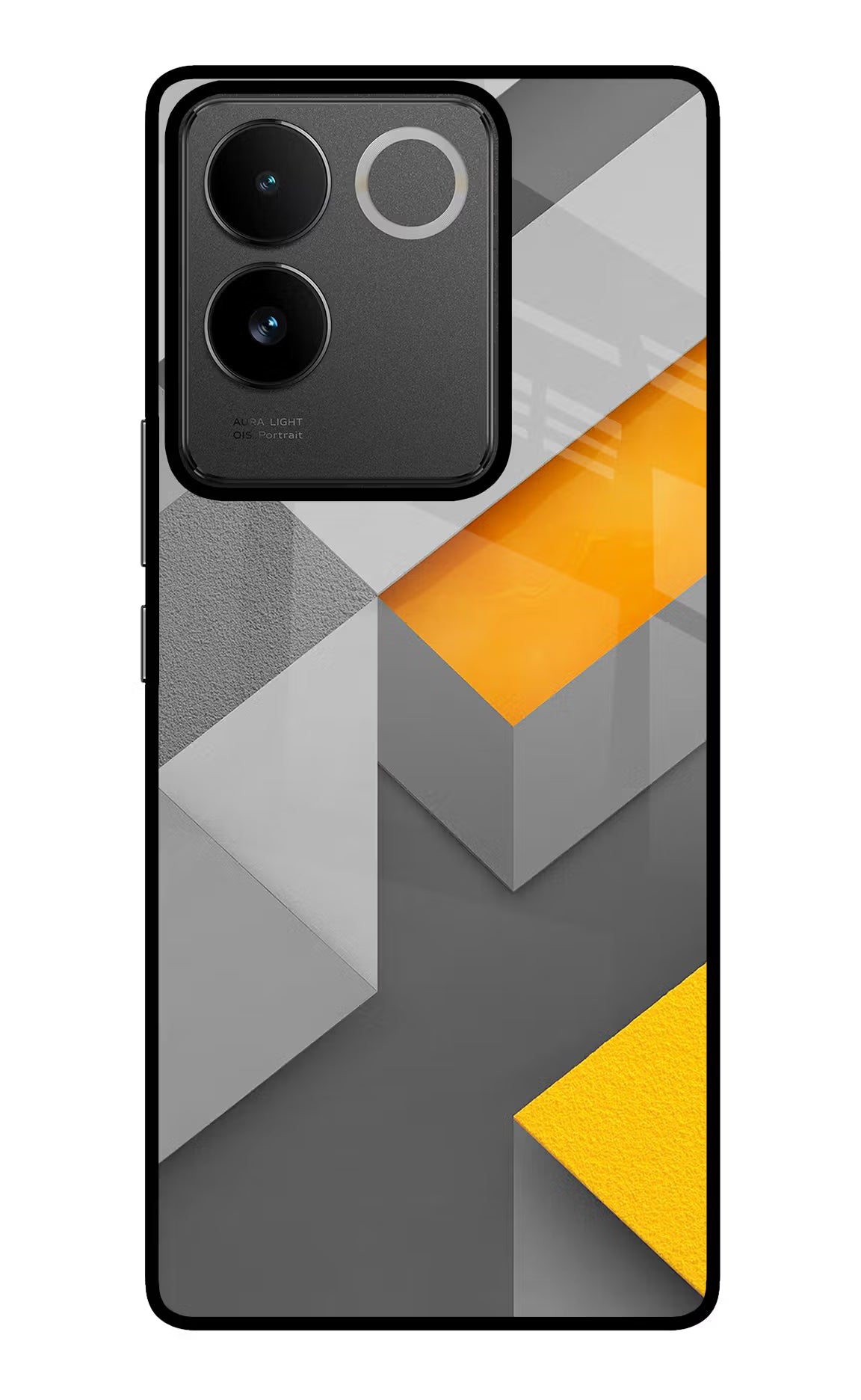 Abstract IQOO Z7 Pro 5G Glass Case Back Cover by Casekaro