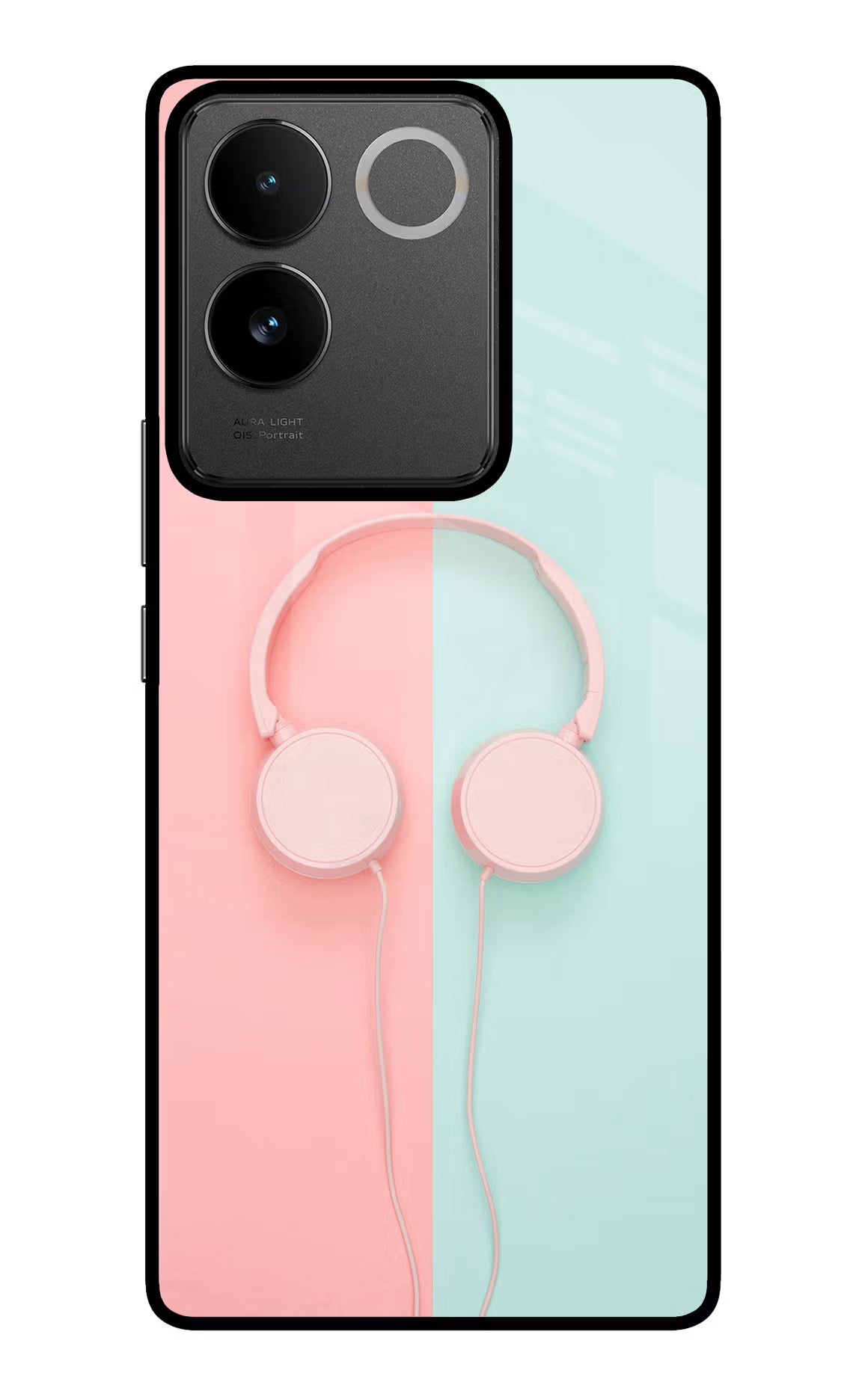 Music Lover IQOO Z7 Pro 5G Glass Case Back Cover by Casekaro