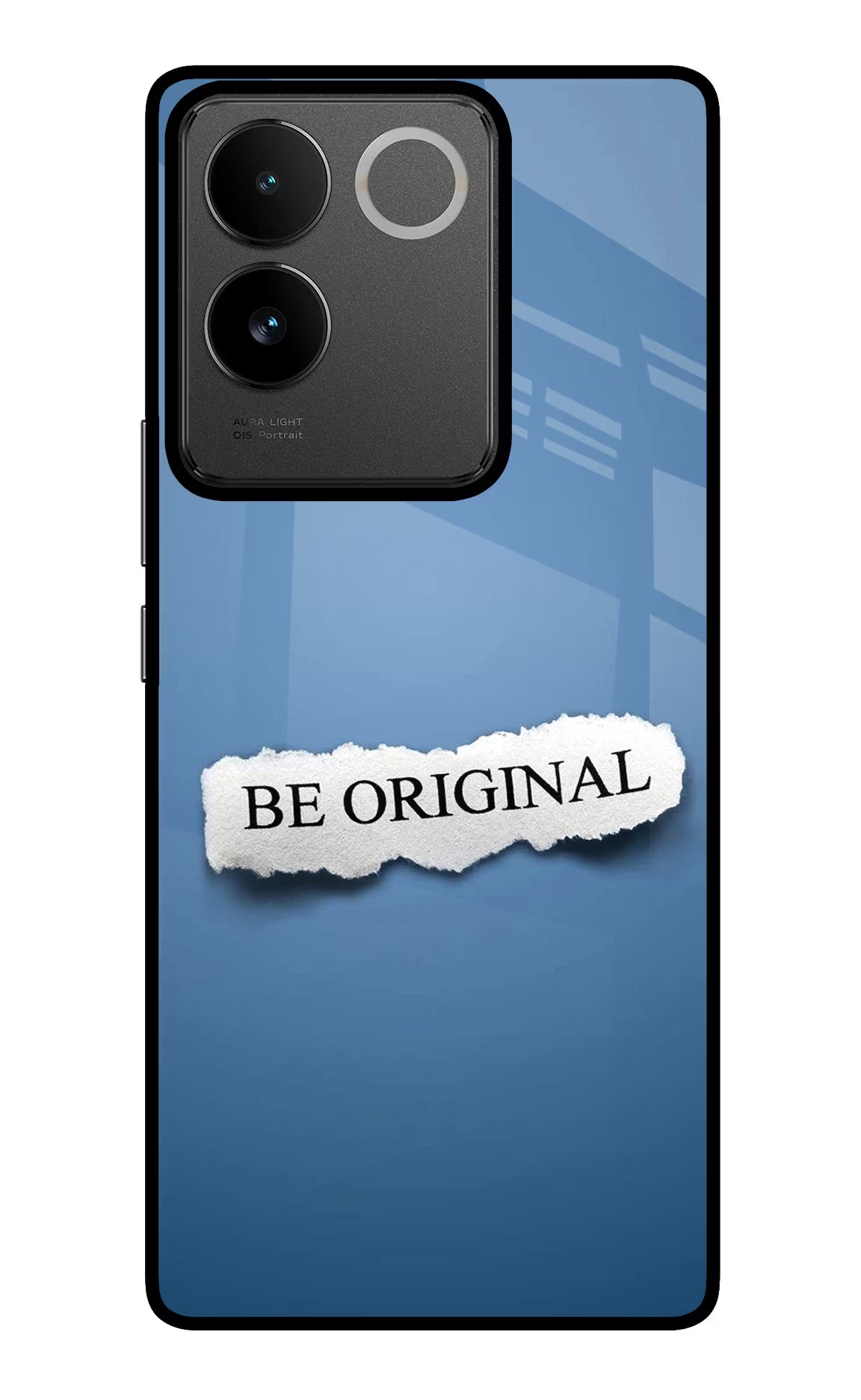 Be Original IQOO Z7 Pro 5G Glass Case Back Cover by Casekaro