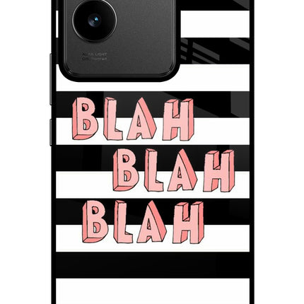 Blah Blah Blah IQOO Z7 Pro 5G Glass Case