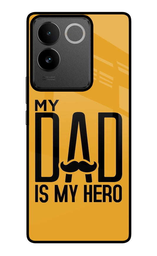 My Dad Is My Hero IQOO Z7 Pro 5G Glass Case