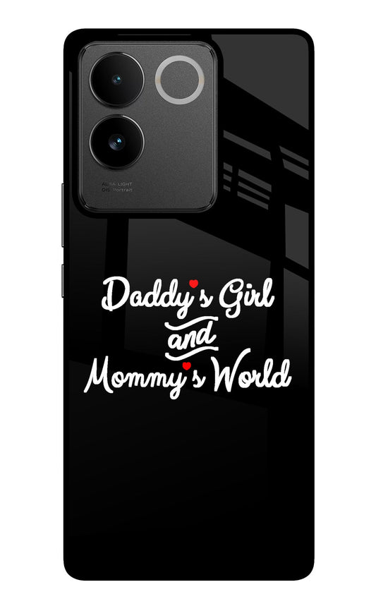 Daddy's Girl and Mommy's World IQOO Z7 Pro 5G Glass Case