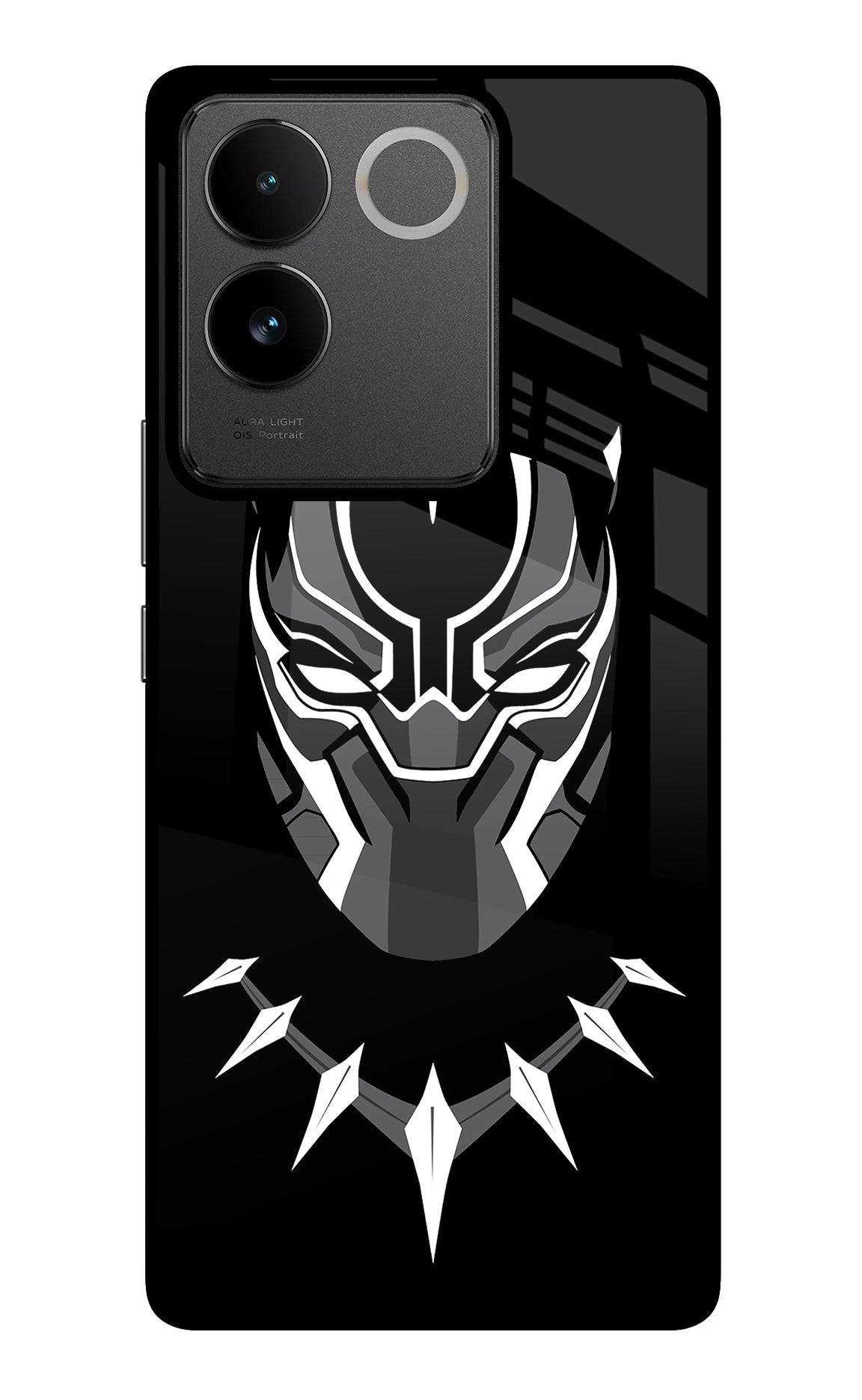 Black Panther IQOO Z7 Pro 5G Glass Case