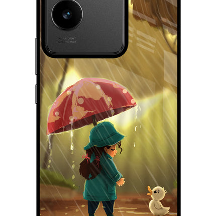 Rainy Day IQOO Z7 Pro 5G Glass Case