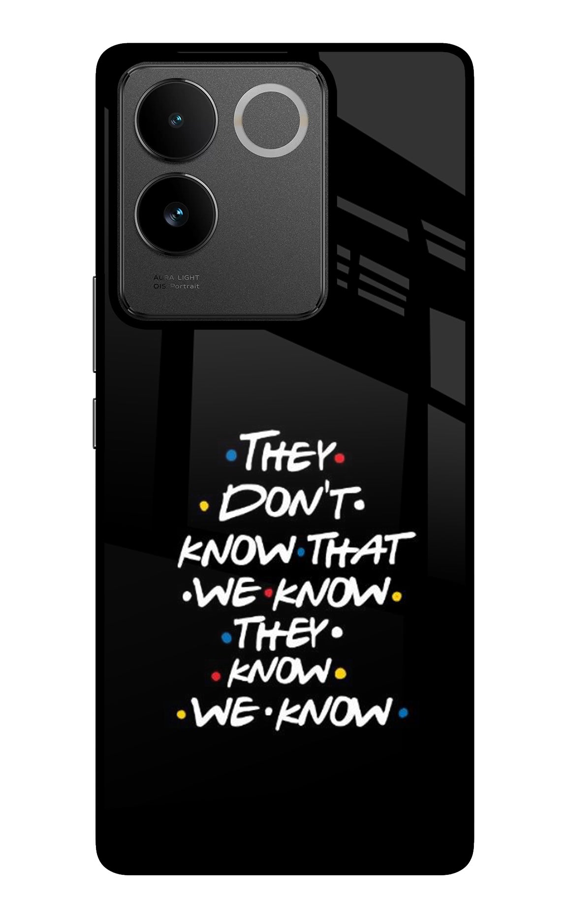 FRIENDS Dialogue IQOO Z7 Pro 5G Back Cover