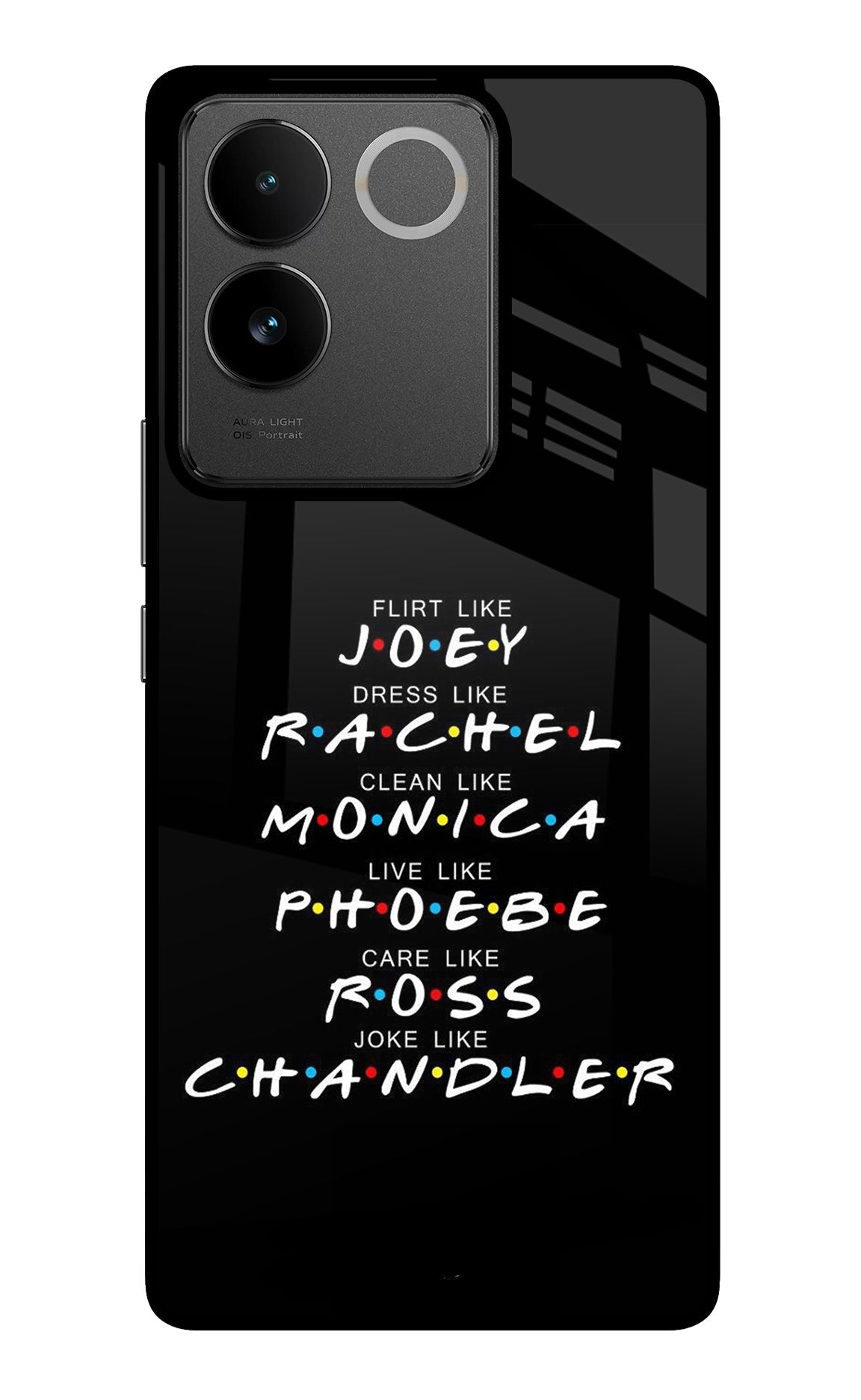 FRIENDS Character IQOO Z7 Pro 5G Back Cover