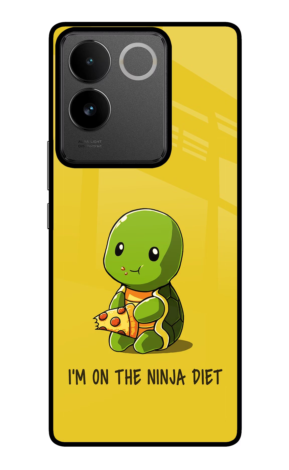 I'm on Ninja Diet IQOO Z7 Pro 5G Glass Case Back Cover by Casekaro