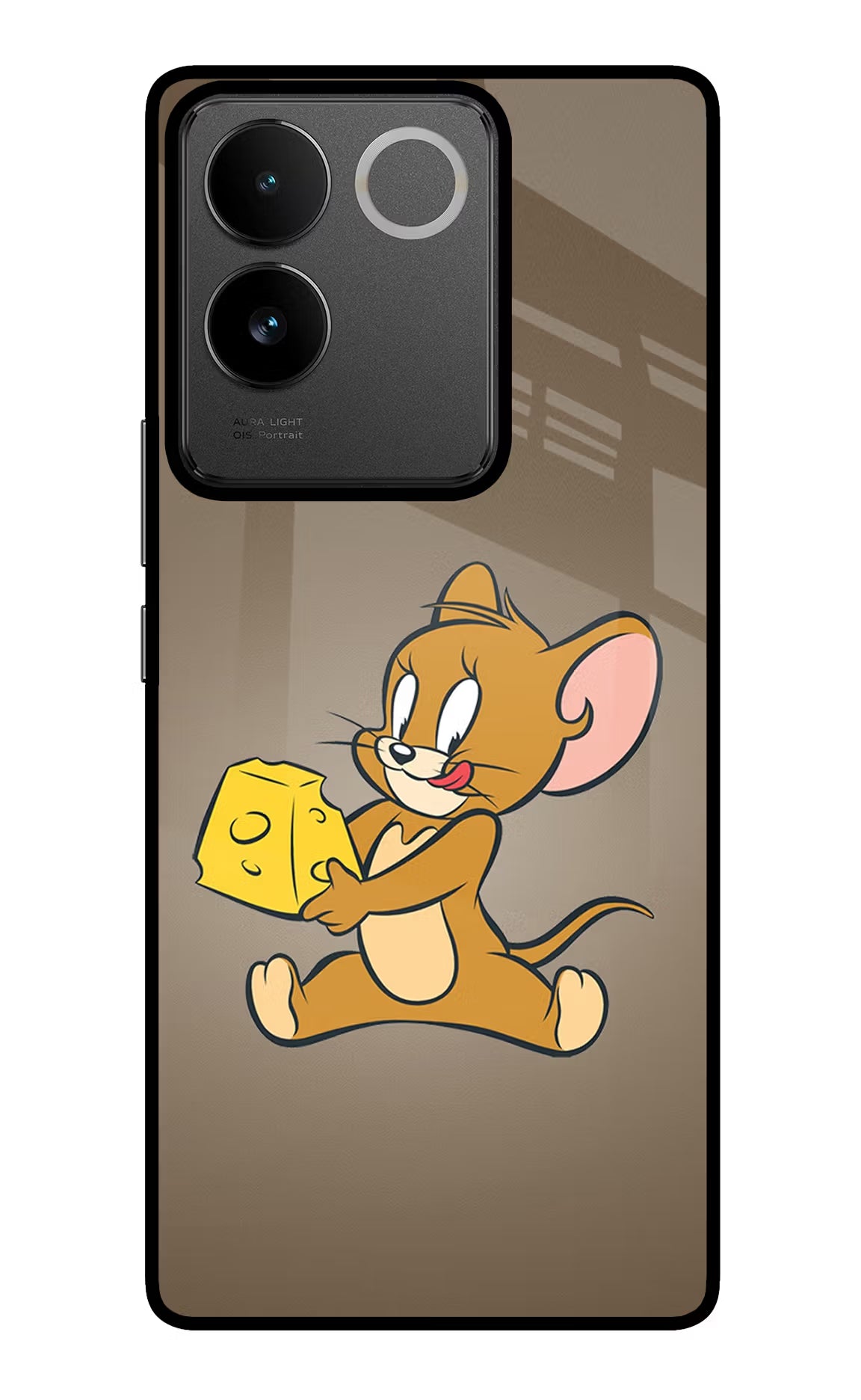 Jerry IQOO Z7 Pro 5G Glass Case Back Cover by Casekaro