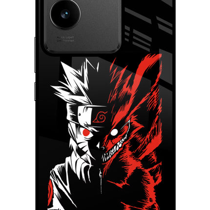 Naruto Two Face IQOO Z7 Pro 5G Glass Case