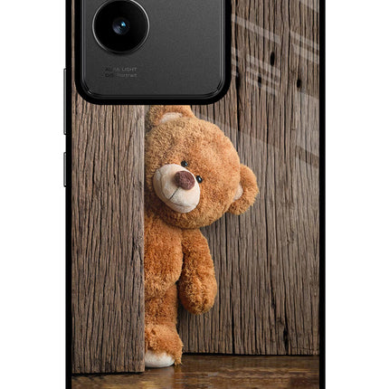 Teddy Wooden IQOO Z7 Pro 5G Glass Case