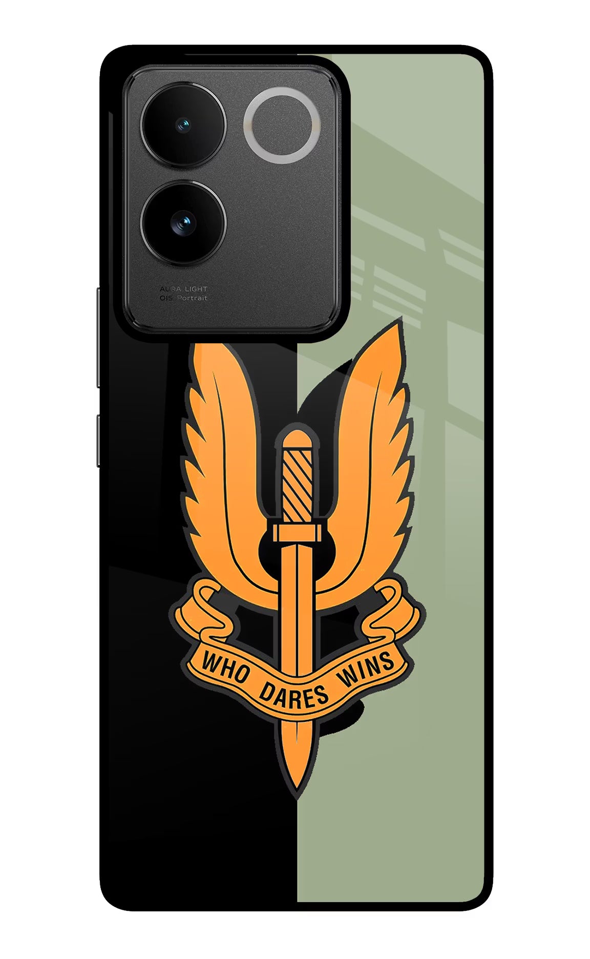 Balidan Logo IQOO Z7 Pro 5G Glass Case Back Cover by Casekaro