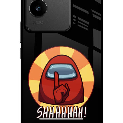 Among Us Shhh! IQOO Z7 Pro 5G Glass Case