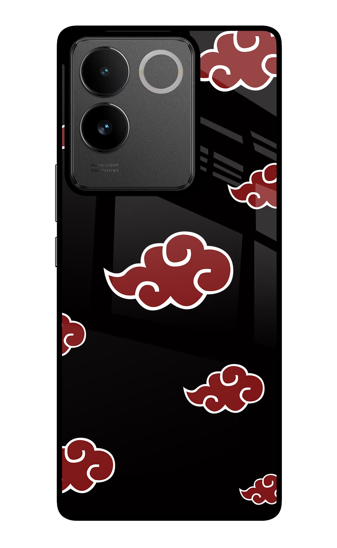Akatsuki IQOO Z7 Pro 5G Glass Case Back Cover by Casekaro