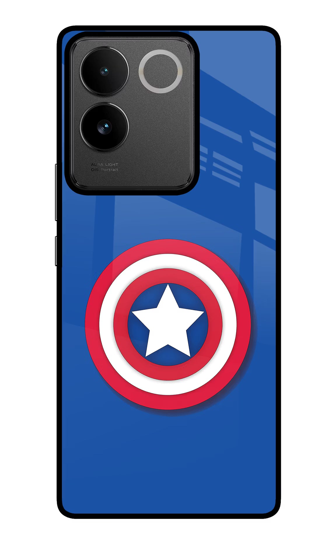 Shield IQOO Z7 Pro 5G Glass Case Back Cover by Casekaro