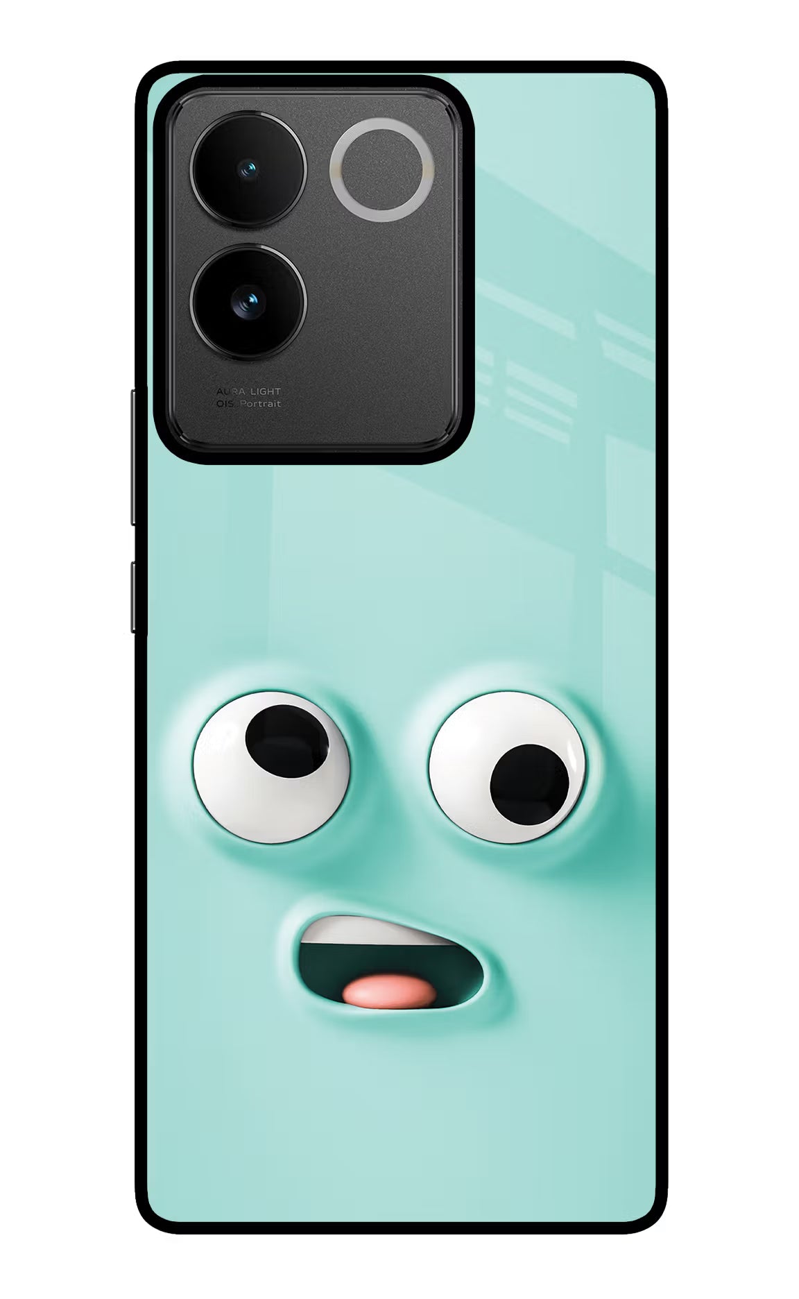 Funny Cartoon IQOO Z7 Pro 5G Glass Case Back Cover by Casekaro